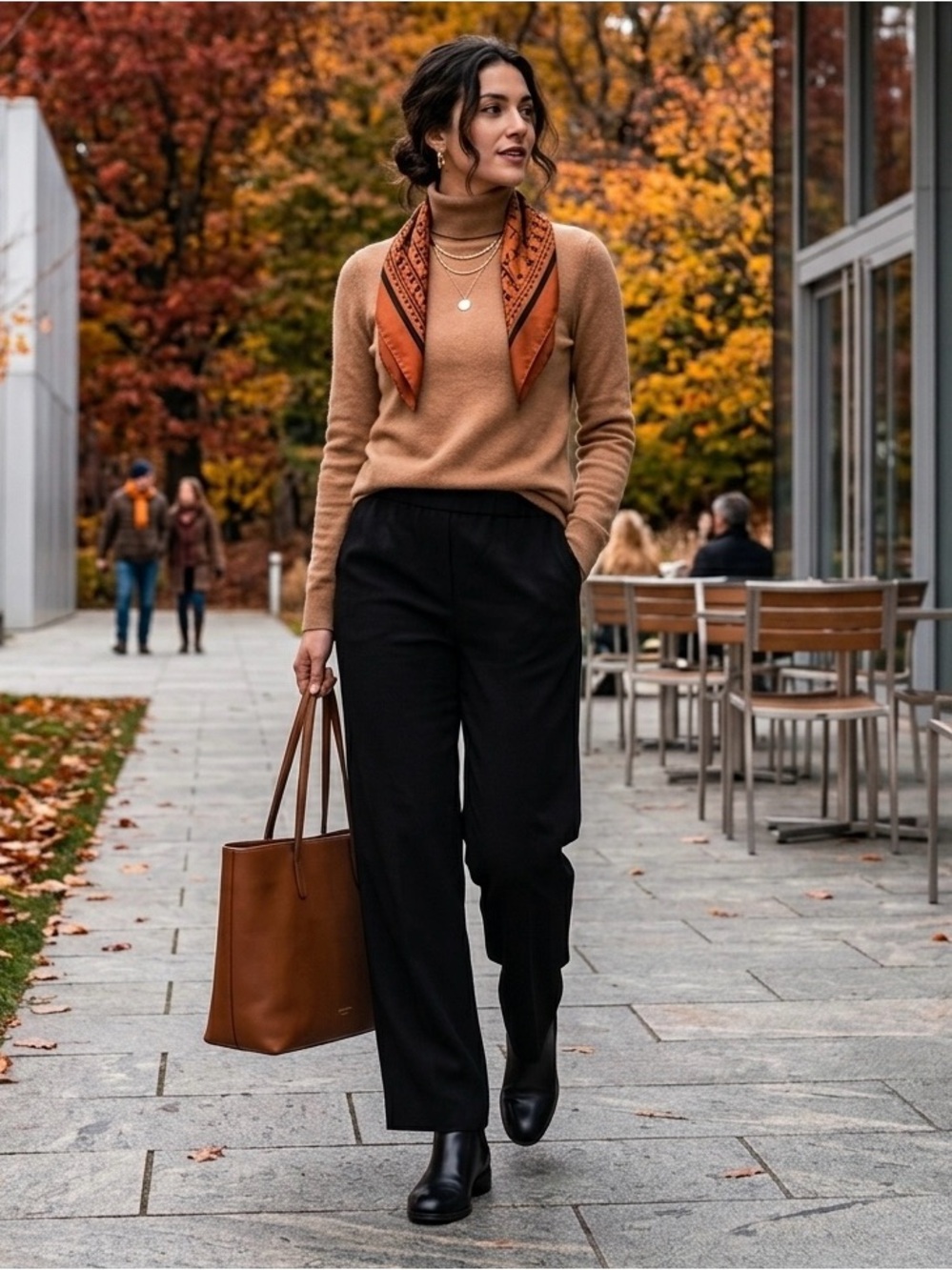 croft & barrow Black Wide-Leg Trousers